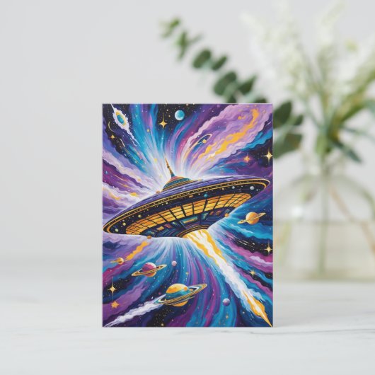 宇宙航海 ポストカード (スタンド正面)