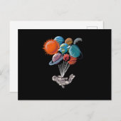 宇宙航空宇宙衛星宇宙系惑星 シーズンポストカード (正面/裏面)