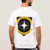 宇宙航空意志 Tシャツ (裏面)