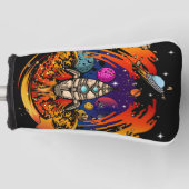 宇宙船から爆発させる ゴルフヘッドカバー (正面)