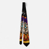 宇宙船から爆発させる ネクタイ (裏面)