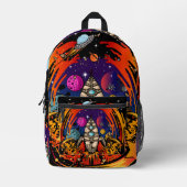 宇宙船から爆発させる プリントバックパック (正面)