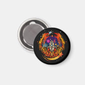 宇宙船から爆発させる マグネット (正面/裏面)