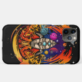 宇宙船から爆発させる Case-Mate iPhoneケース (裏面(横))