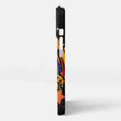 宇宙船から爆発させる iPhoneケース (左側面)