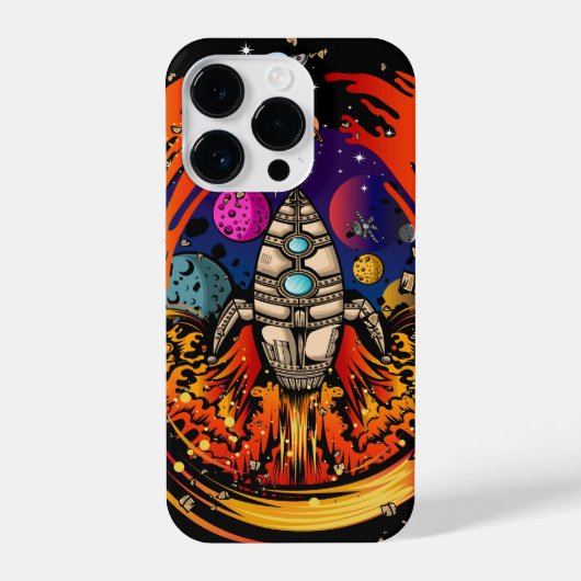宇宙船から爆発させる iPhoneケース (裏面)