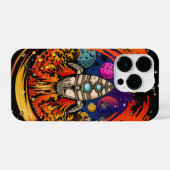宇宙船から爆発させる iPhoneケース (裏面横)