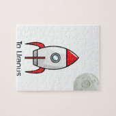 宇宙船と惑星 ジグソーパズル (横)