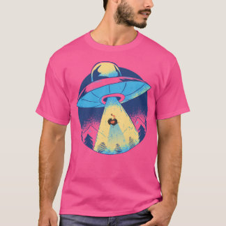 宇宙船のトラクタービームターキー Tシャツ