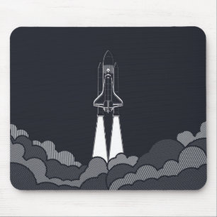 宇宙船のマウスパッド マウスパッド