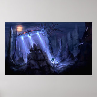 宇宙船の侵入v2 ポスター