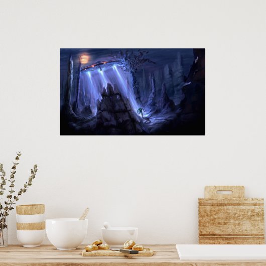 宇宙船の侵入v2 ポスター (キッチン)