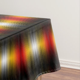 宇宙船の再突入プラズマのフィールドカラーパターンアート テーブルクロス