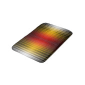 宇宙船の再突入プラズマのフィールドカラーパターンアート バスマット (アングル)