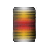 宇宙船の再突入プラズマのフィールドカラーパターンアート バスマット (正面縦)