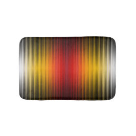 宇宙船の再突入プラズマのフィールドカラーパターンアート バスマット