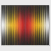 宇宙船の再突入プラズマのフィールドカラーパターンアート ラッピングペーパー (フラット)