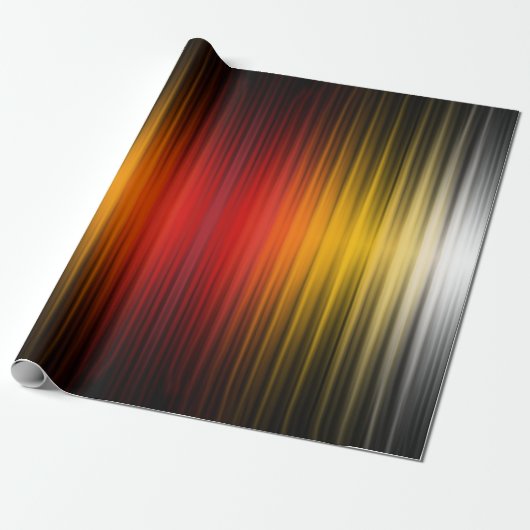 宇宙船の再突入プラズマのフィールドカラーパターンアート ラッピングペーパー (アンロールド)