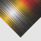 宇宙船の再突入プラズマのフィールドカラーパターンアート 薄葉紙 (詳細)