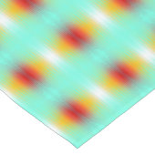 宇宙船の再突入プラズマのフィールドカラー抽象芸術 ショートテーブルランナー (コーナー)