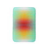 宇宙船の再突入プラズマのフィールドカラー抽象芸術 バスマット (正面縦)