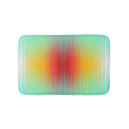 宇宙船の再突入プラズマのフィールドカラー抽象芸術 バスマット