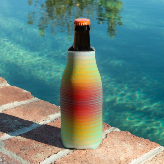 宇宙船の再突入プラズマのフィールドカラー抽象芸術 ボトルクーラー (インサイチュ プール)