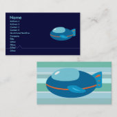 宇宙船の名刺 名刺 (正面/裏面)