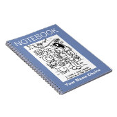 宇宙船の宇宙人がノックを聞く ノートブック (右側)