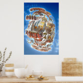 宇宙船の崩壊 ポスター (キッチン)