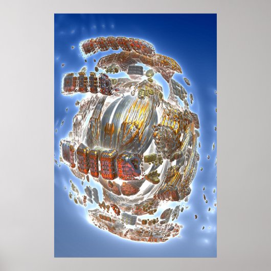 宇宙船の崩壊 ポスター (正面)