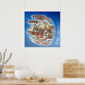 宇宙船の崩壊 ポスター (キッチン)