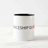宇宙船の日のマグ ツートーンマグカップ (中央)