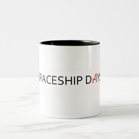 宇宙船の日のマグ ツートーンマグカップ (中央)