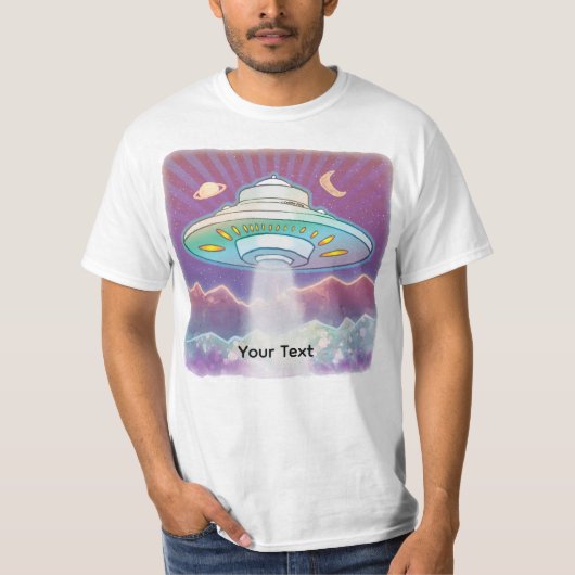宇宙船の最初のTシャツ Tシャツ (正面)