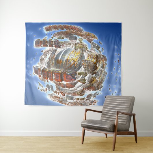 宇宙船の解体タペストリー タペストリー (インサイチュ(横))