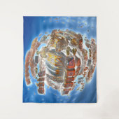 宇宙船の解体タペストリー タペストリー (正面)