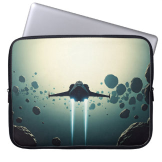 宇宙船の軌道のまわりに ラップトップスリーブ