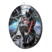 宇宙船のSFヒーロー(2) ダーツボード (正面右)