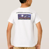 宇宙船を見つける時しないべき何 Tシャツ (裏面)