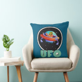 宇宙船を飛ぶUFO クッション (椅子)