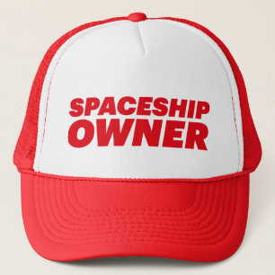 宇宙船オーナーおもしろい帽 キャップ