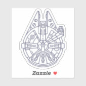 宇宙船ステッカー シール (シート)