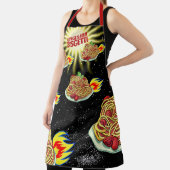 宇宙船スパゲッティ料理ベーキングキッチンエプロン エプロン (インサイチュ)