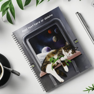 宇宙船タビー猫グリーンエイリアンスタッフィーサイエンスフィクション プランナー手帳