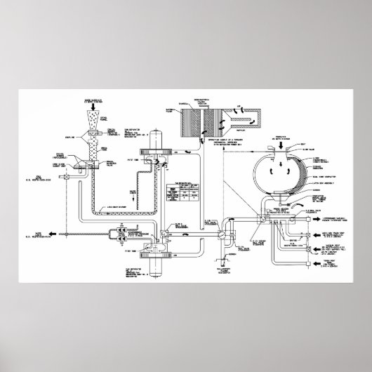 宇宙船トイレの実図 ポスター (正面)