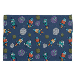 宇宙船パターン枕カバー 枕カバー