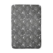 宇宙船パターン バスマット (正面縦)