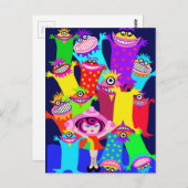 宇宙船ベティと魔法の怪物 ポストカード (正面/裏面)