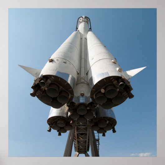 宇宙船ロシアのボストク ポスター (正面)